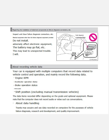 toyota coaster 2016 2017 2018 owners manual in english